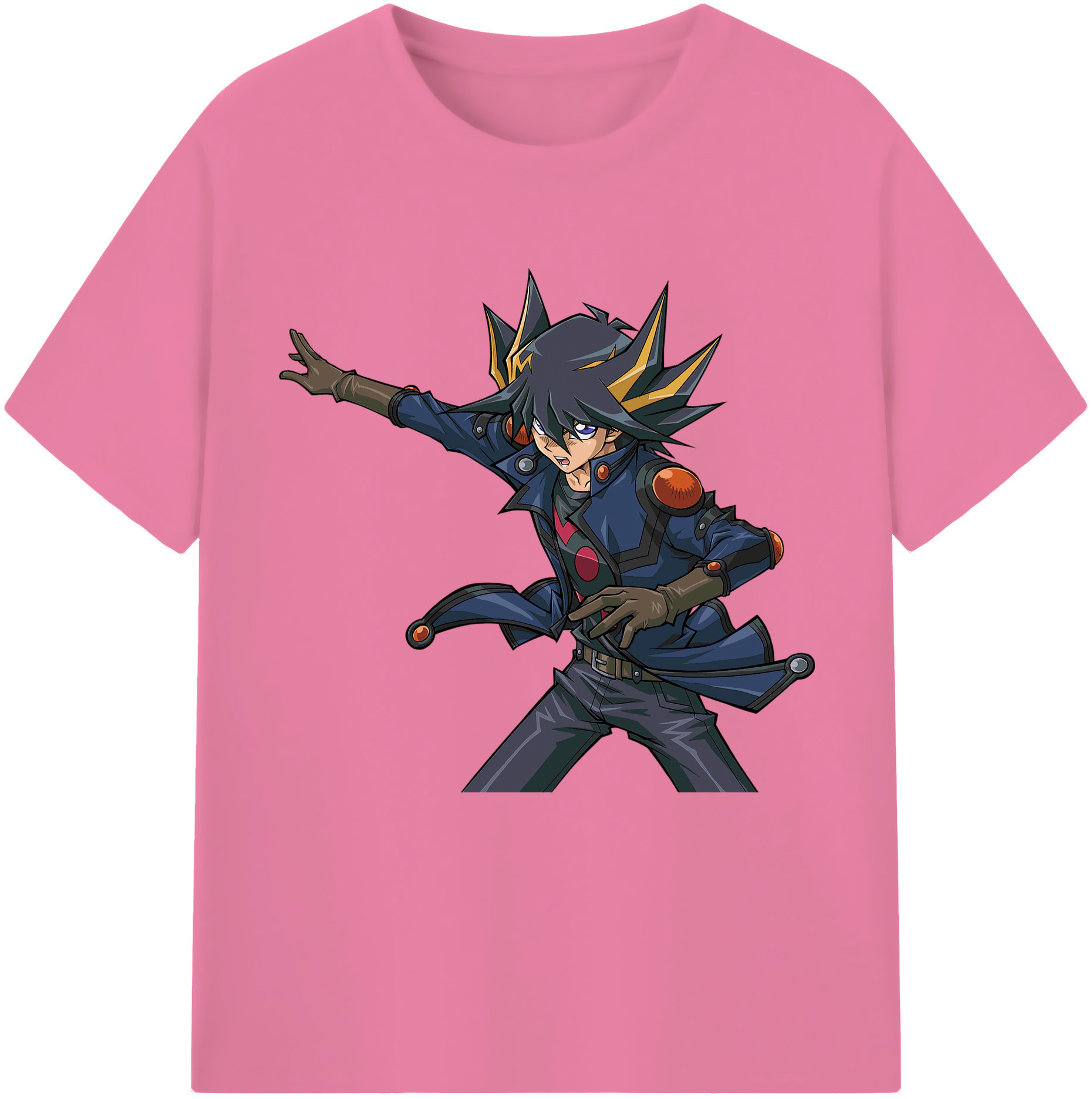 （画像用） 遊☆戯☆王 Yu-Gi-Oh! 綿100％半袖Tシャツ（フロントプリント）